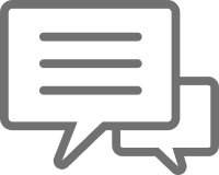 吹き出しのアイコン