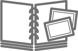 写真アルバムのアイコン